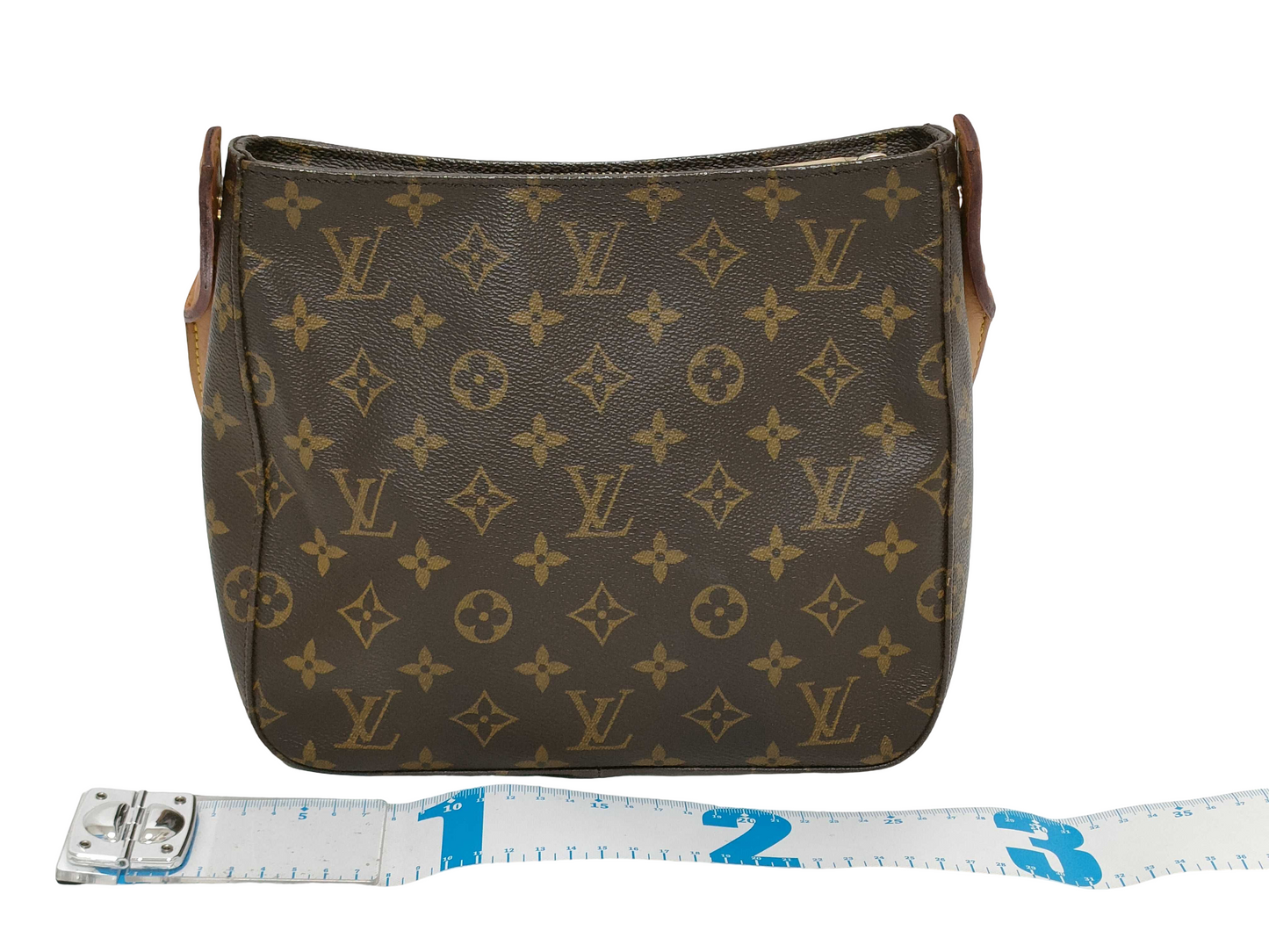 Louis Vuitton Monogram Looping Handbag Monogram Canvas, Brown, Leather, Shoulder Bag