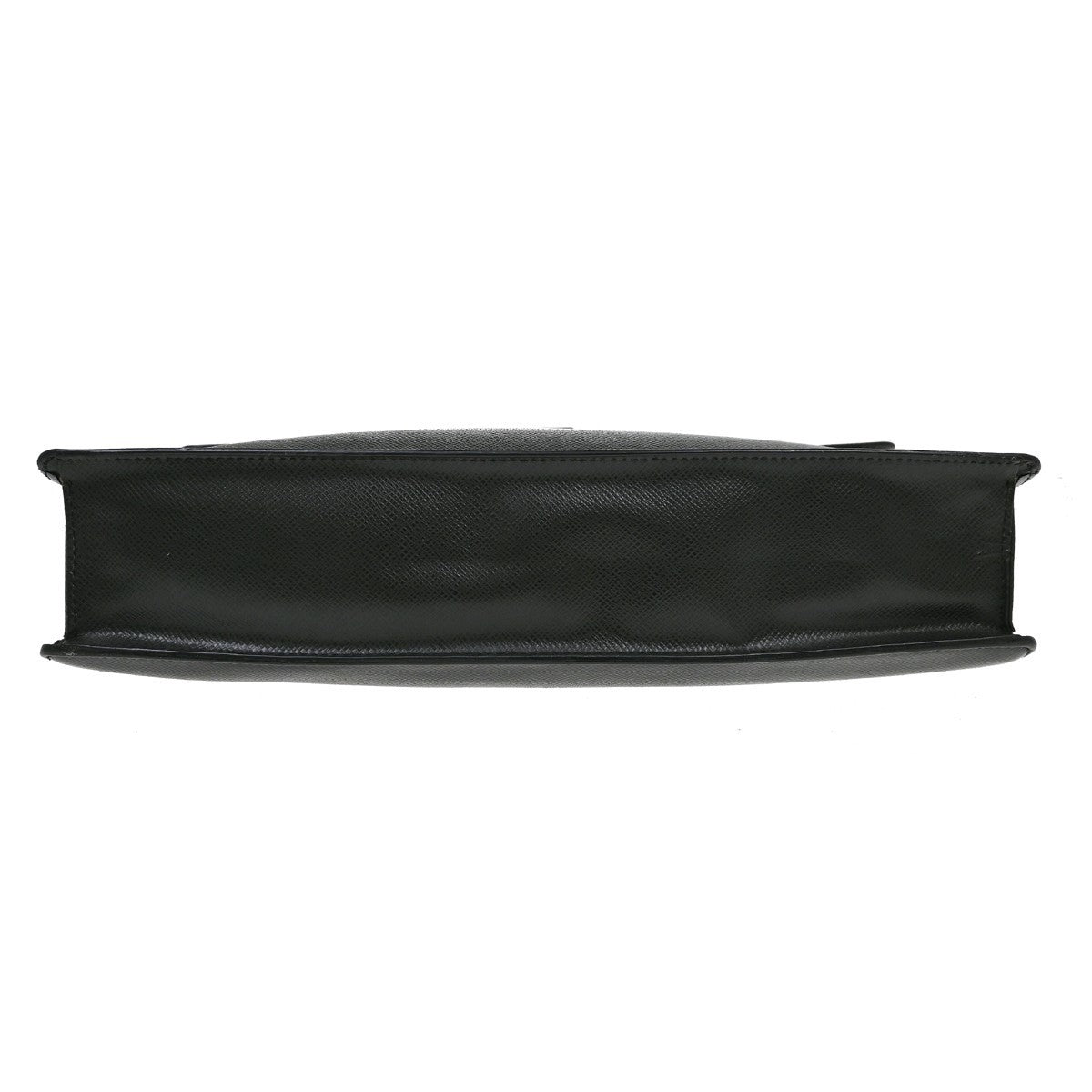 Louis Vuitton Porte-Documents Angara Taiga Leather, Black, Leather, Briefcase