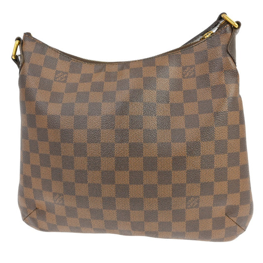 Louis Vuitton Bloomsbury Damier, Brown, Canvas, Handbag