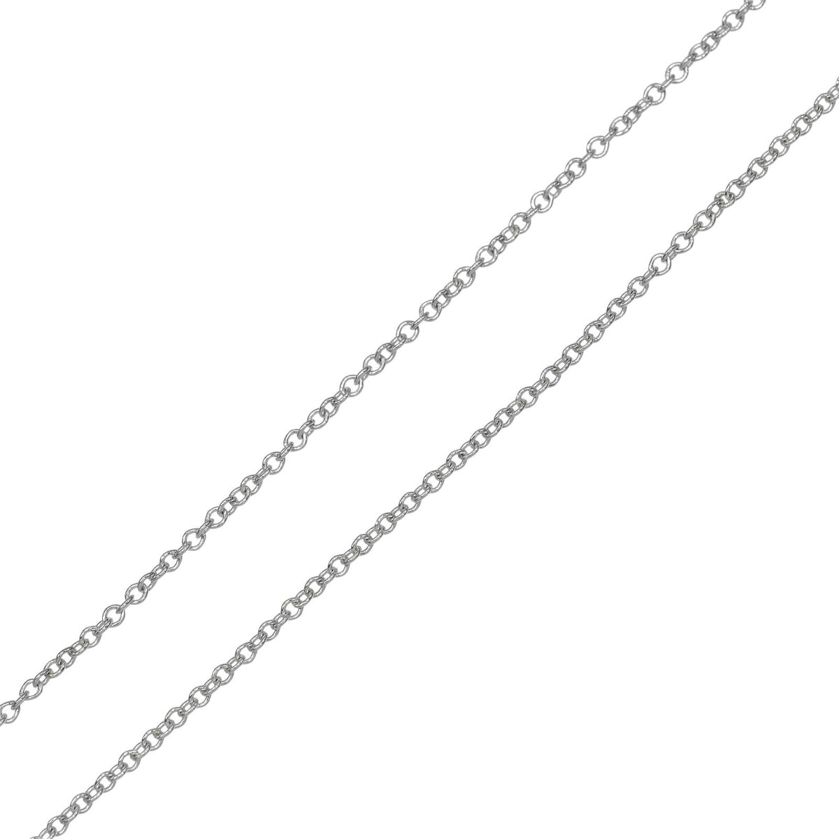 Tiffany & Co. Metro Open Heart Pendant 18K White Gold and Diamonds, Silver, White Gold, Necklace