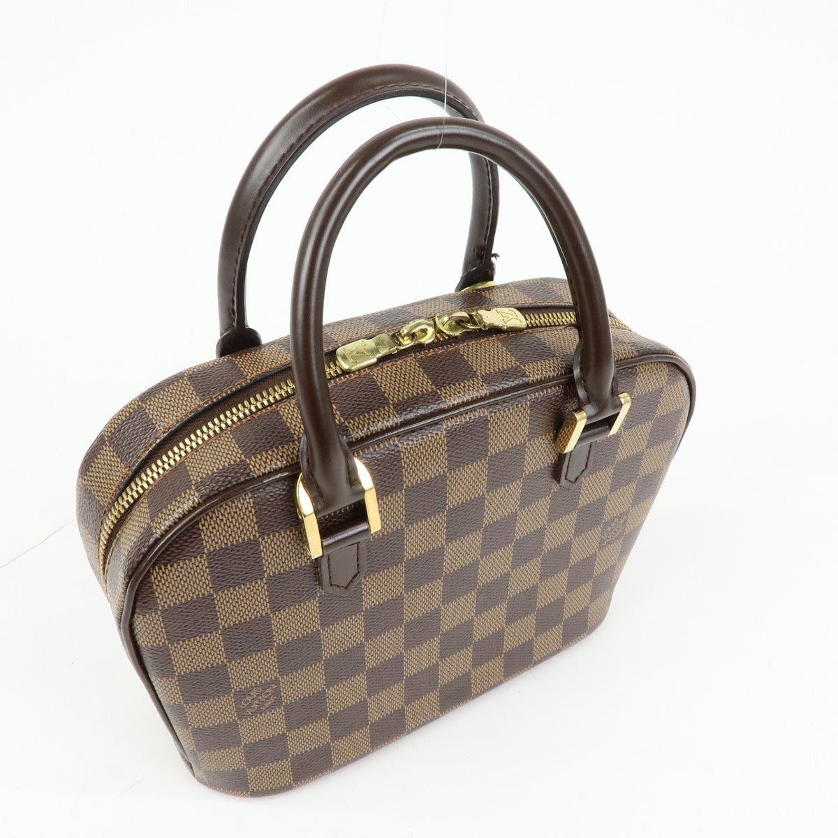 Louis Vuitton Sarria Damier, Brown, Canvas, Handbag