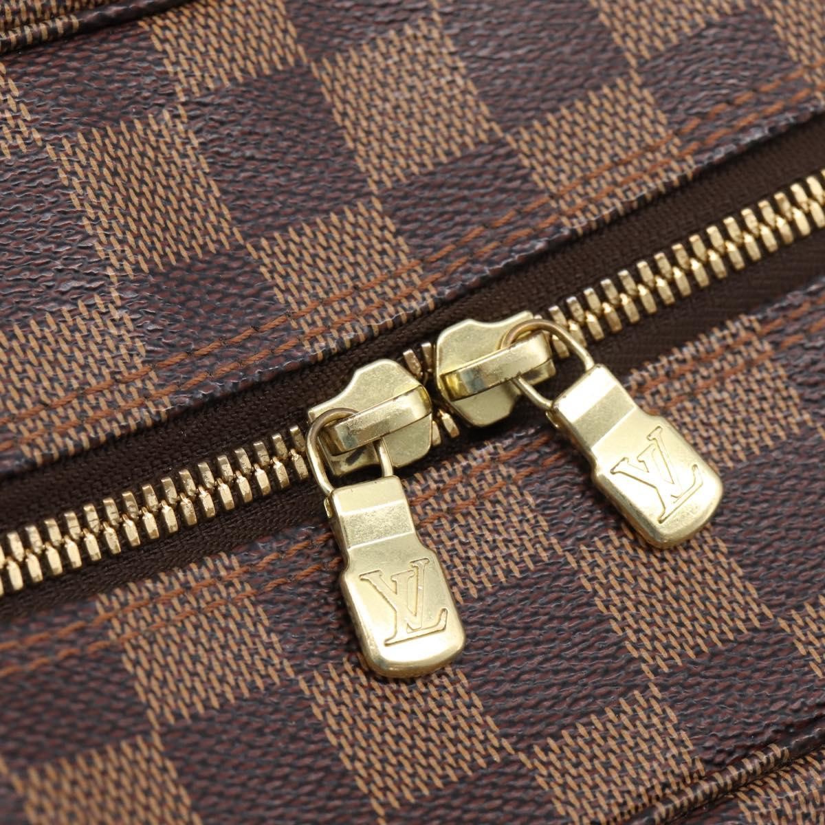Louis Vuitton Naviglio Damier, Brown, Canvas, Shoulder Bag