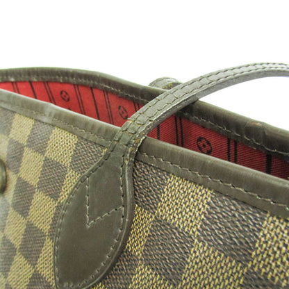 Louis Vuitton Neverfull Damier, Brown, Canvas, Tote Bag