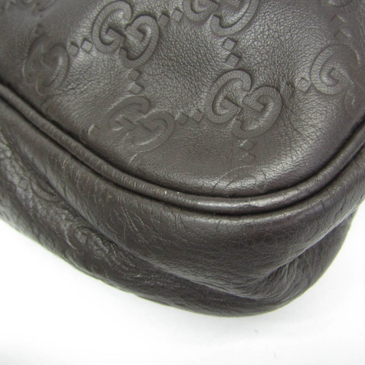 Gucci Convertible Guccissima Leather, Brown, Leather, Briefcase