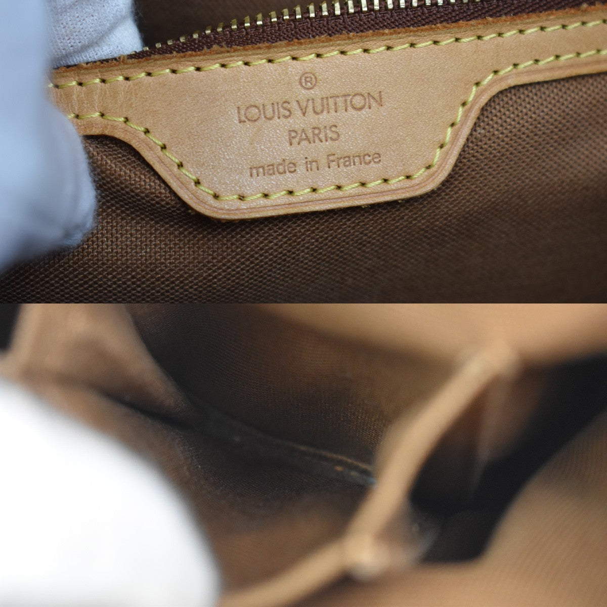 Louis Vuitton Cabas Piano Monogram Canvas, Brown, Canvas, Tote Bag