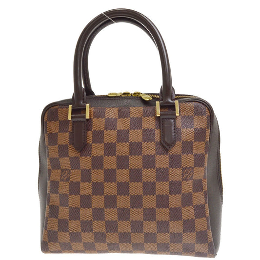 Louis Vuitton Brera Damier, Brown, Canvas, Handbag