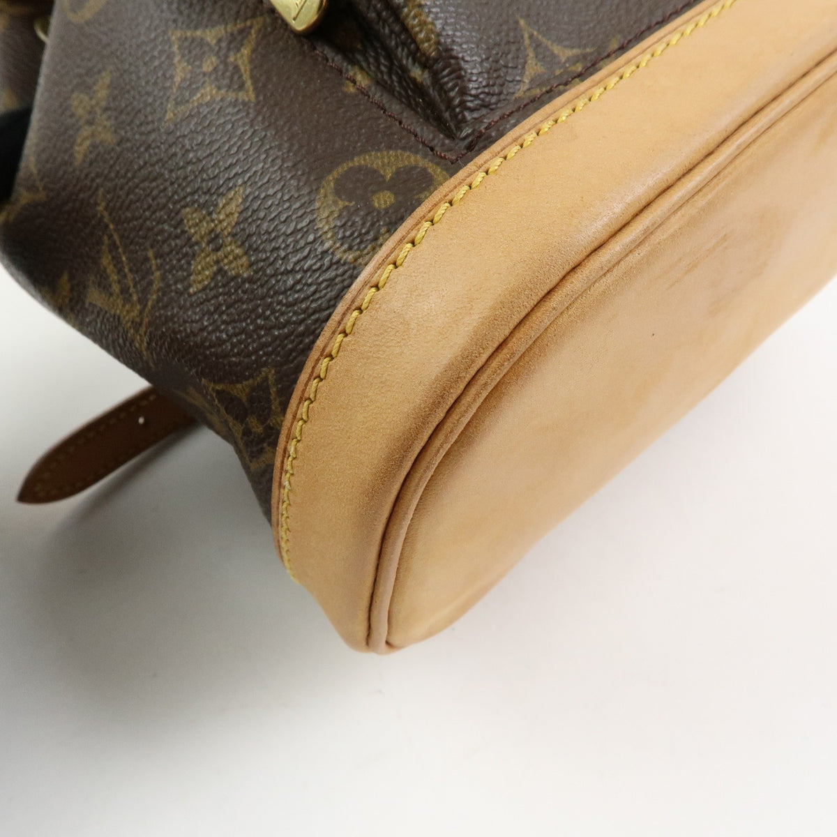 Louis Vuitton Vintage Montsouris Monogram Canvas, Brown, Canvas, Backpack