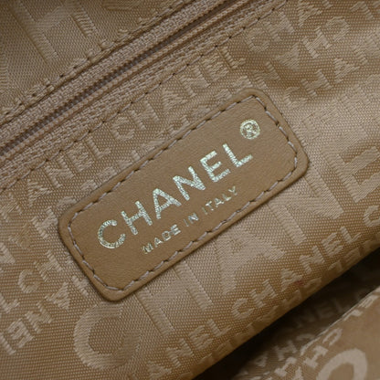 Chanel Vintage Handle CC Caviar, Beige, Leather, Tote Bag