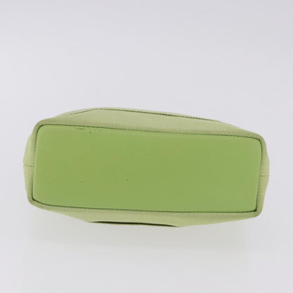 Salvatore Ferragamo Vala Canvas, Green, Canvas, Shoulder Bag