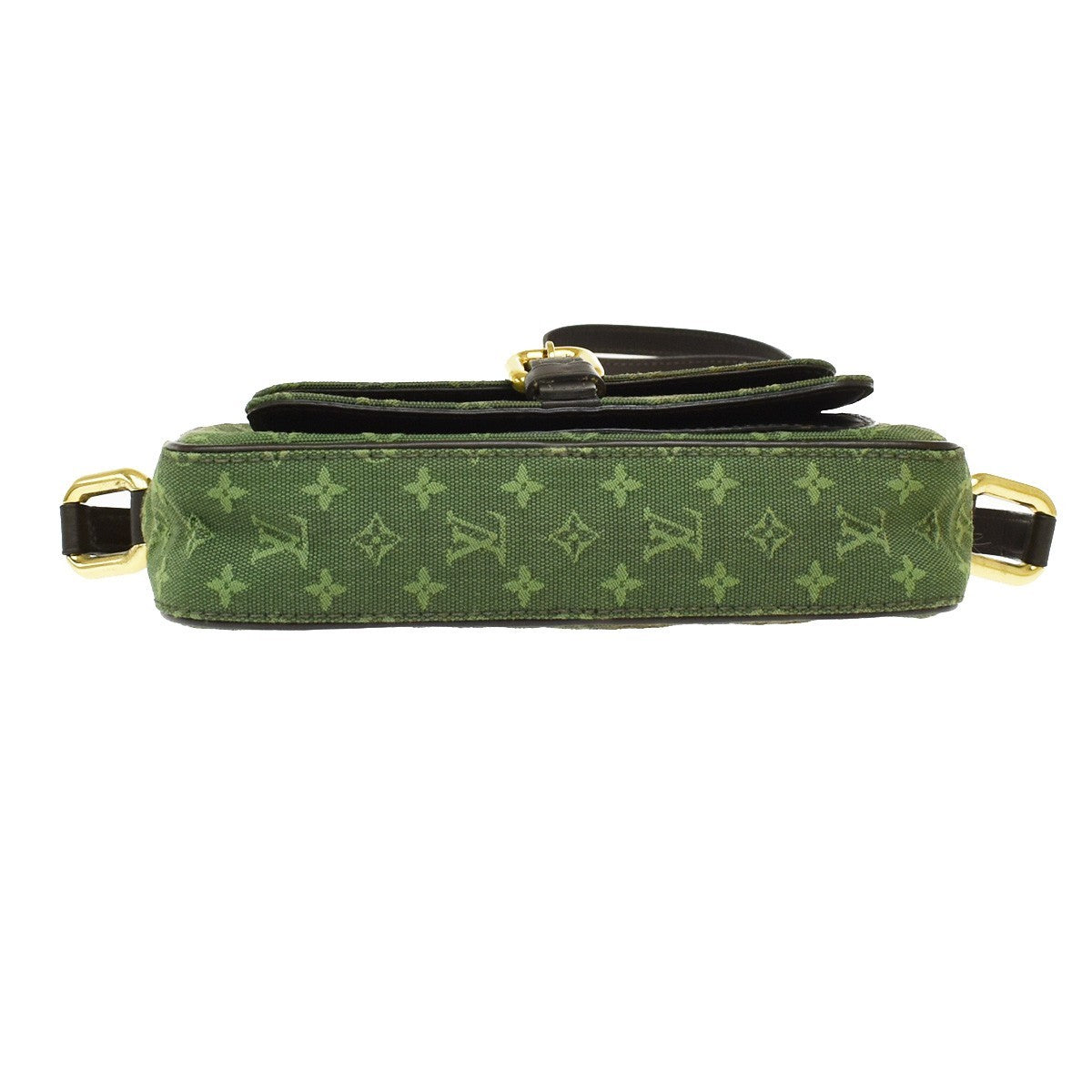 Louis Vuitton Juliette Mini Lin, Khaki, Canvas, Crossbody Bag