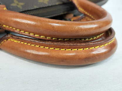 Louis Vuitton Speedy Monogram, Brown, Canvas, Handbag