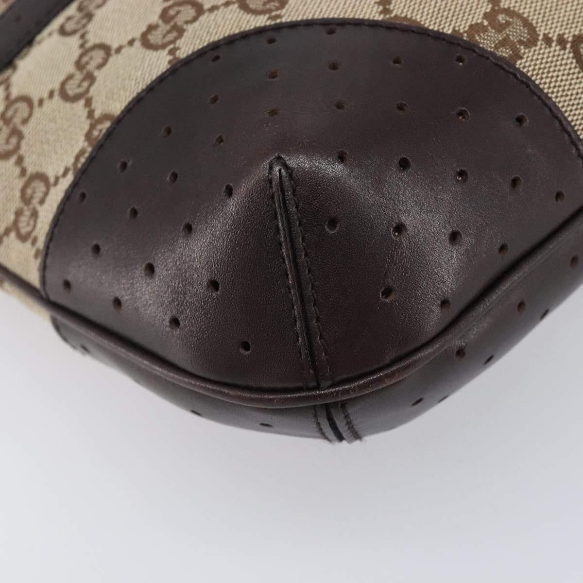 Gucci Reins Web Canvas, Beige, Canvas, Shoulder Bag