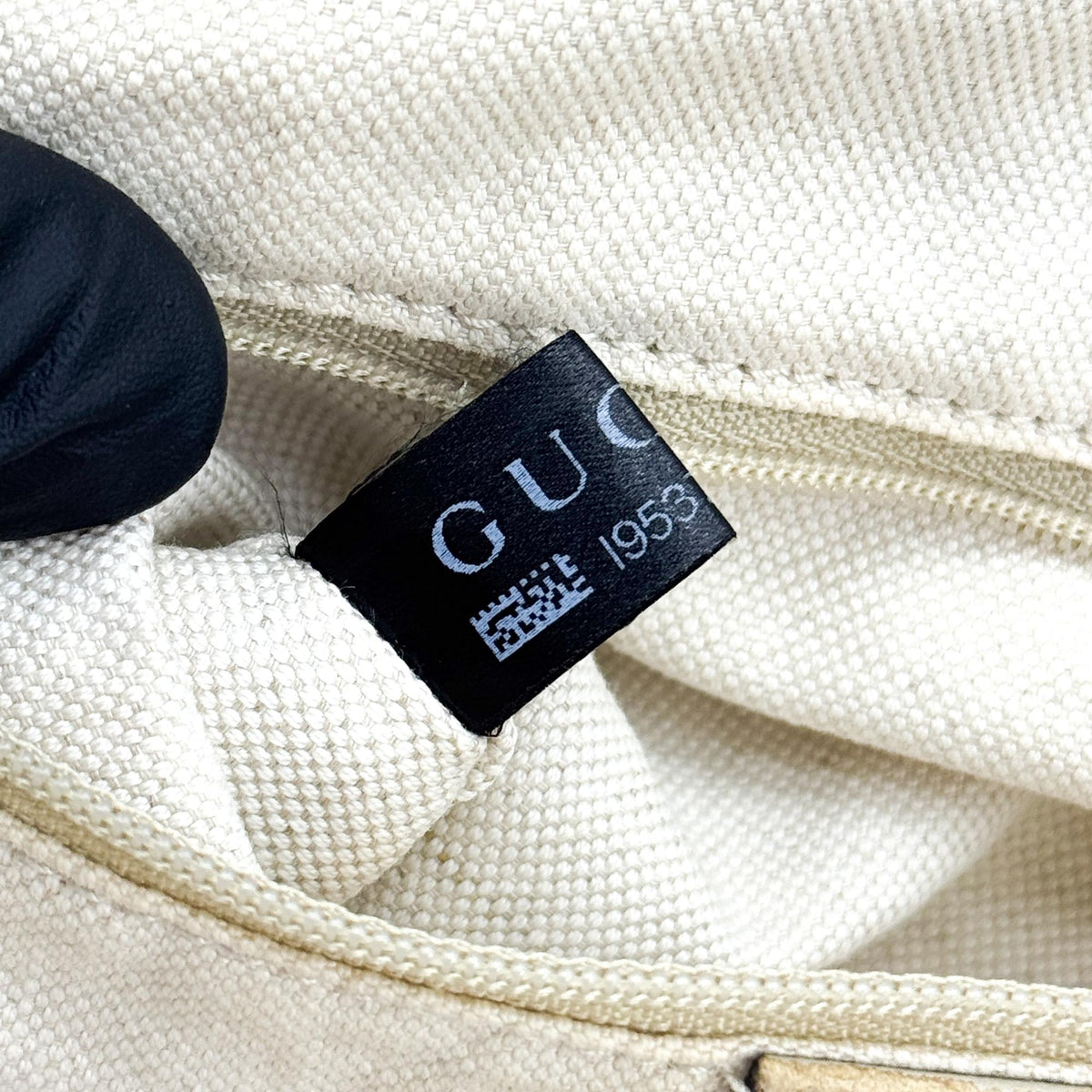 Gucci Sukey GG Canvas with Leather, Beige, Canvas, Tote Bag