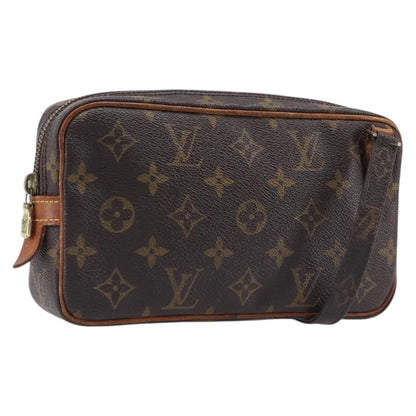 Louis Vuitton Pochette Marly Bandouliere Monogram Canvas, Brown, Canvas, Handbag