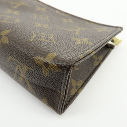 Louis Vuitton Toiletry Pouch Monogram Canvas, Brown, Canvas, Clutch