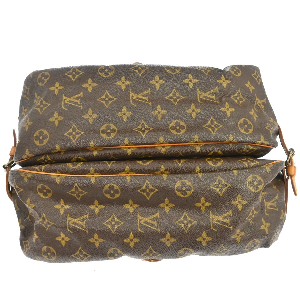 Louis Vuitton Saumur Monogram Canvas, Brown, Canvas, Handbag