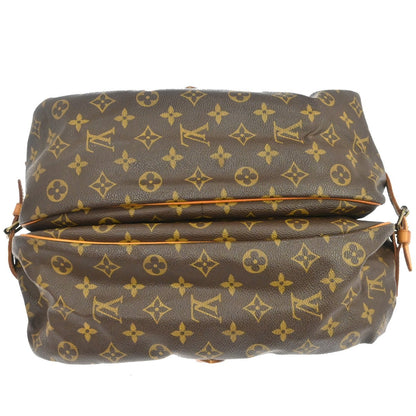 Louis Vuitton Saumur Monogram Canvas, Brown, Canvas, Handbag