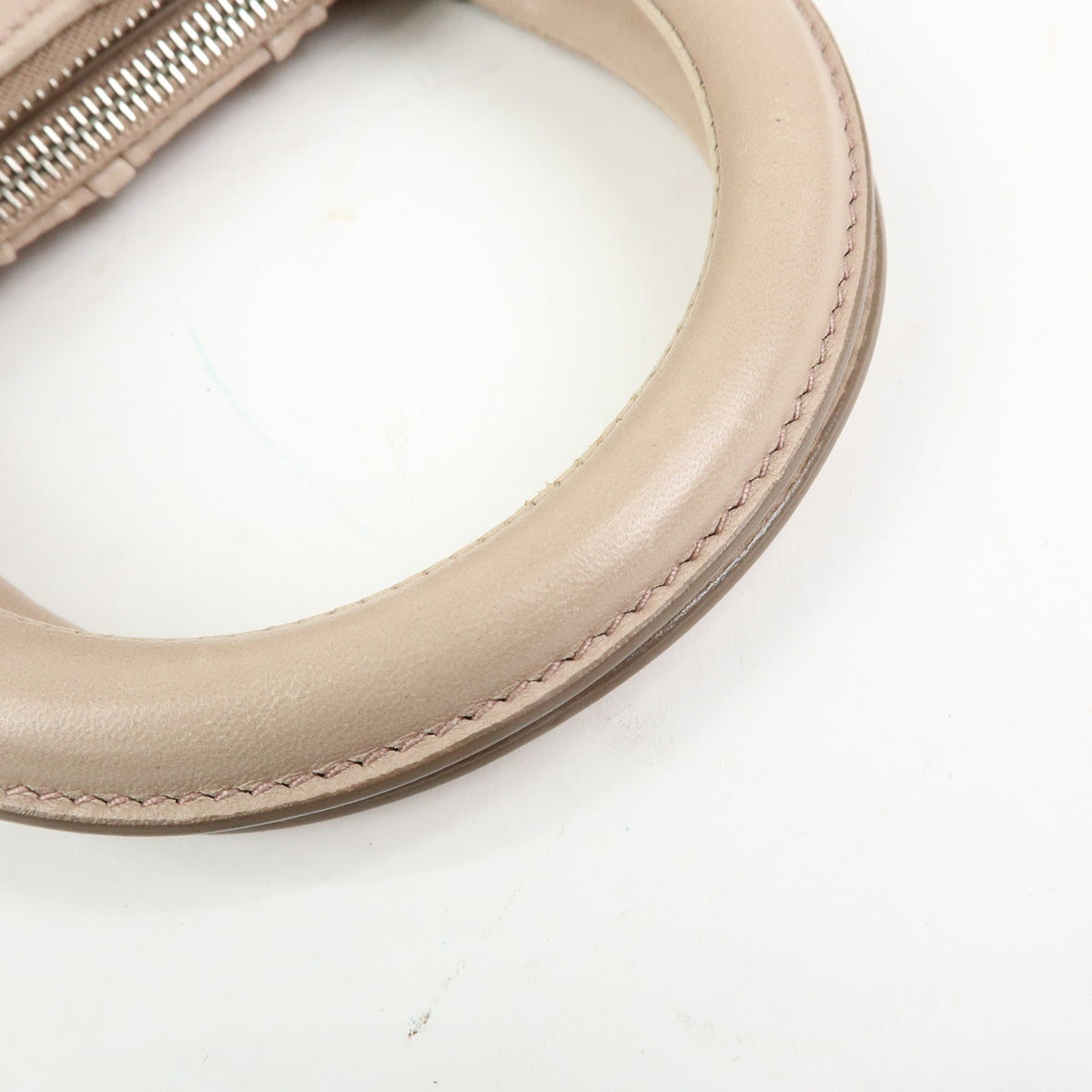 Prada Gaufre Nappa Leather, Beige, Leather, Tote Bag