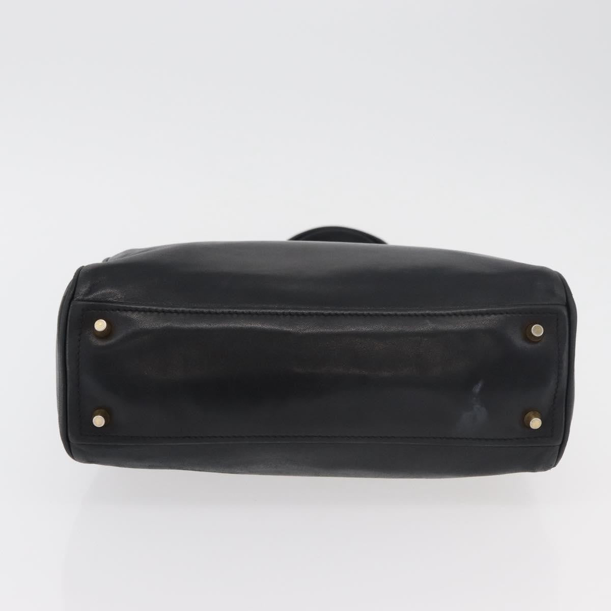 Prada Tote Leather, Black, Leather, Tote Bag
