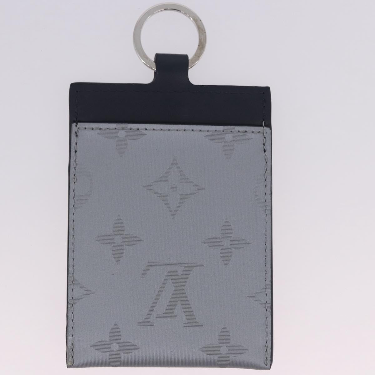 Louis Vuitton Alpha Pouch Limited Edition Monogram Satellite Canvas, Silver, Canvas, Clutch