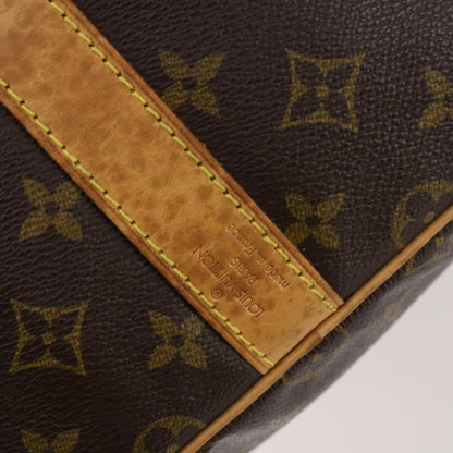 Louis Vuitton Keepall Bag Monogram Canvas, BROWN, CANVAS, Travel bag
