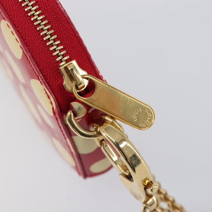 Louis Vuitton Boite Chapeau Coin Purse Monogram Vernis Animania, Red, Patent Leather, Wallet