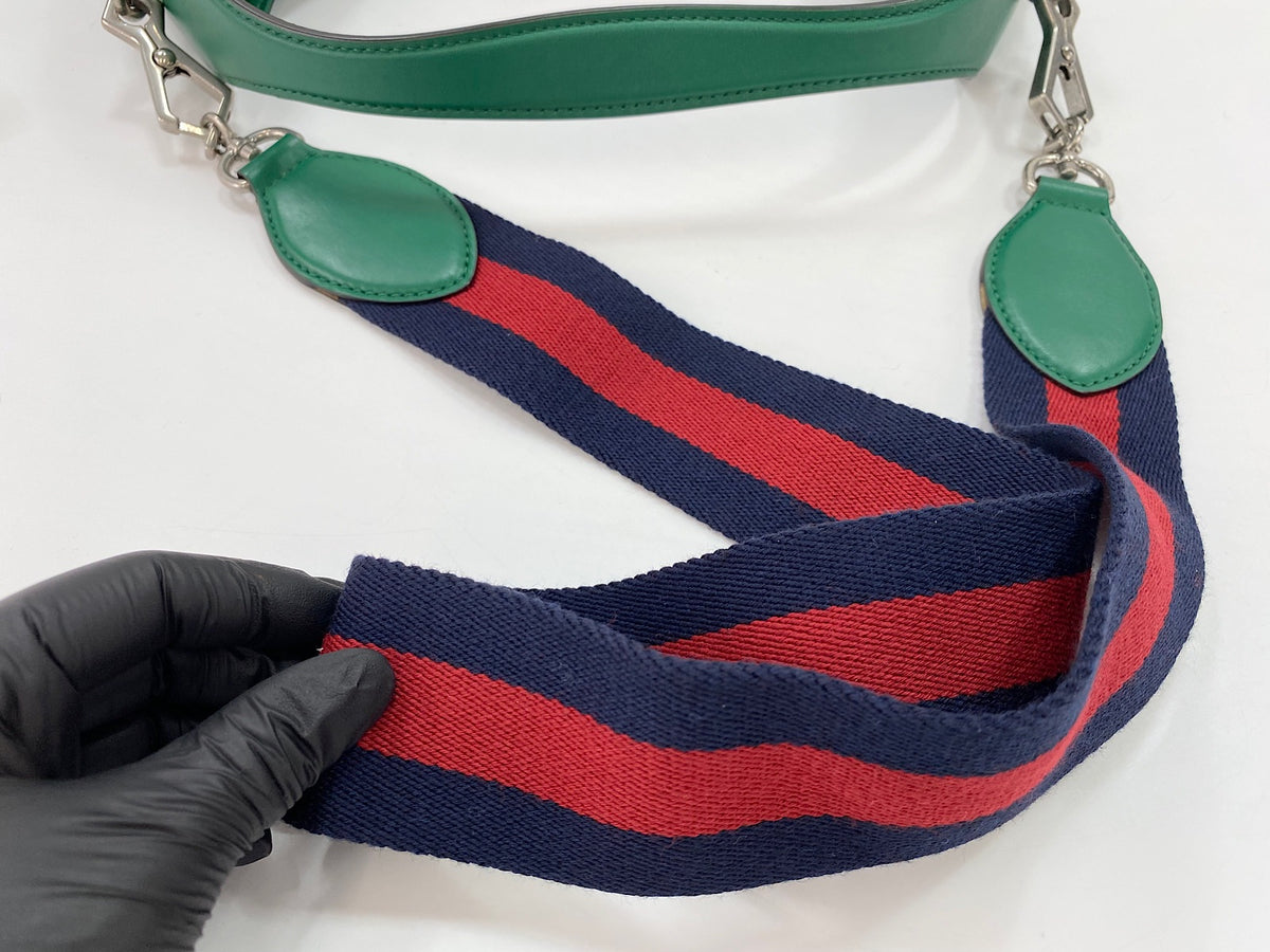 Gucci Dionysus Hobo Leather, Green, Leather, Shoulder Bag