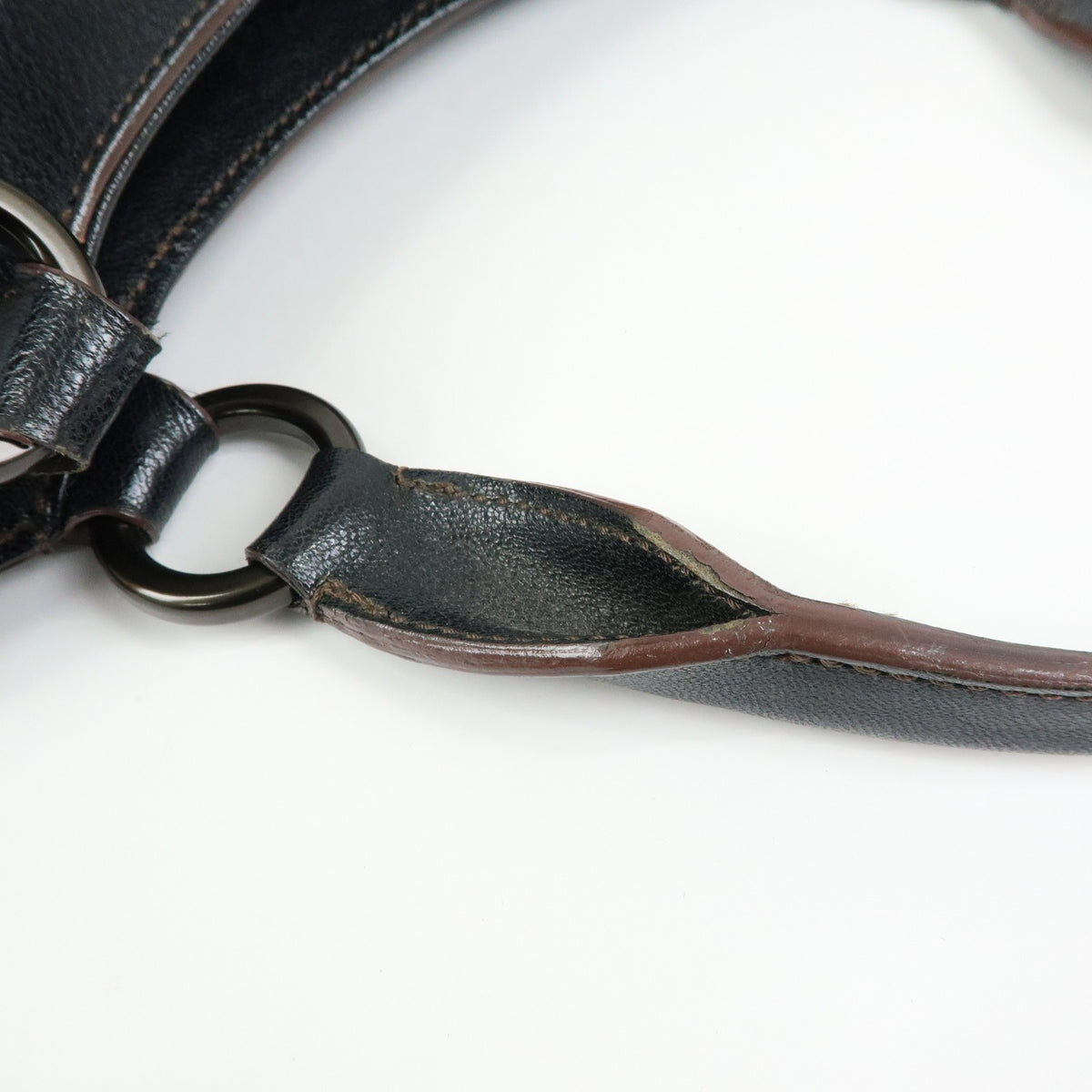 Cartier Marcello Leather, Black, Leather, Handbag