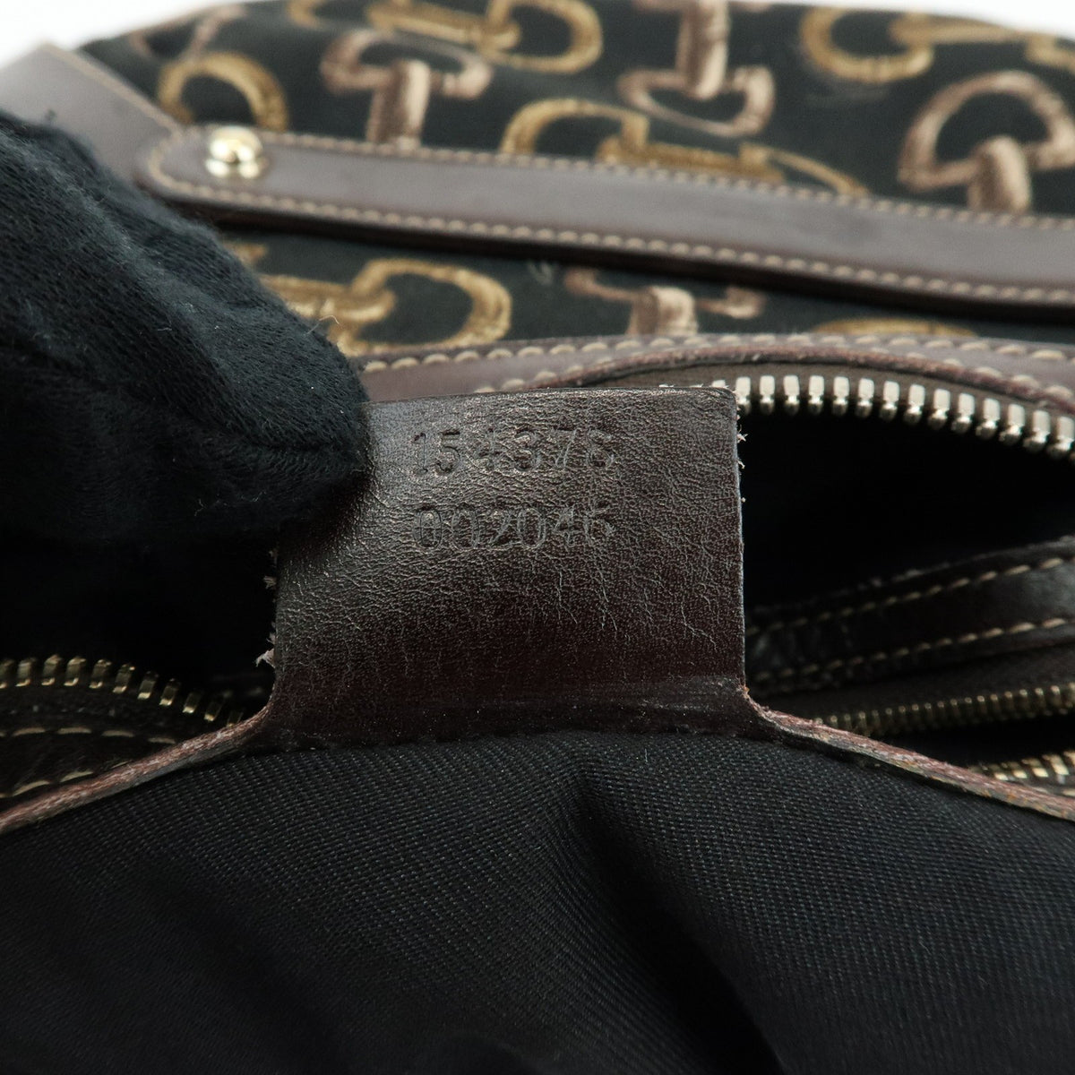 Gucci Horsebit GG Canvas and Leather, Brown, Canvas, Tote Bag