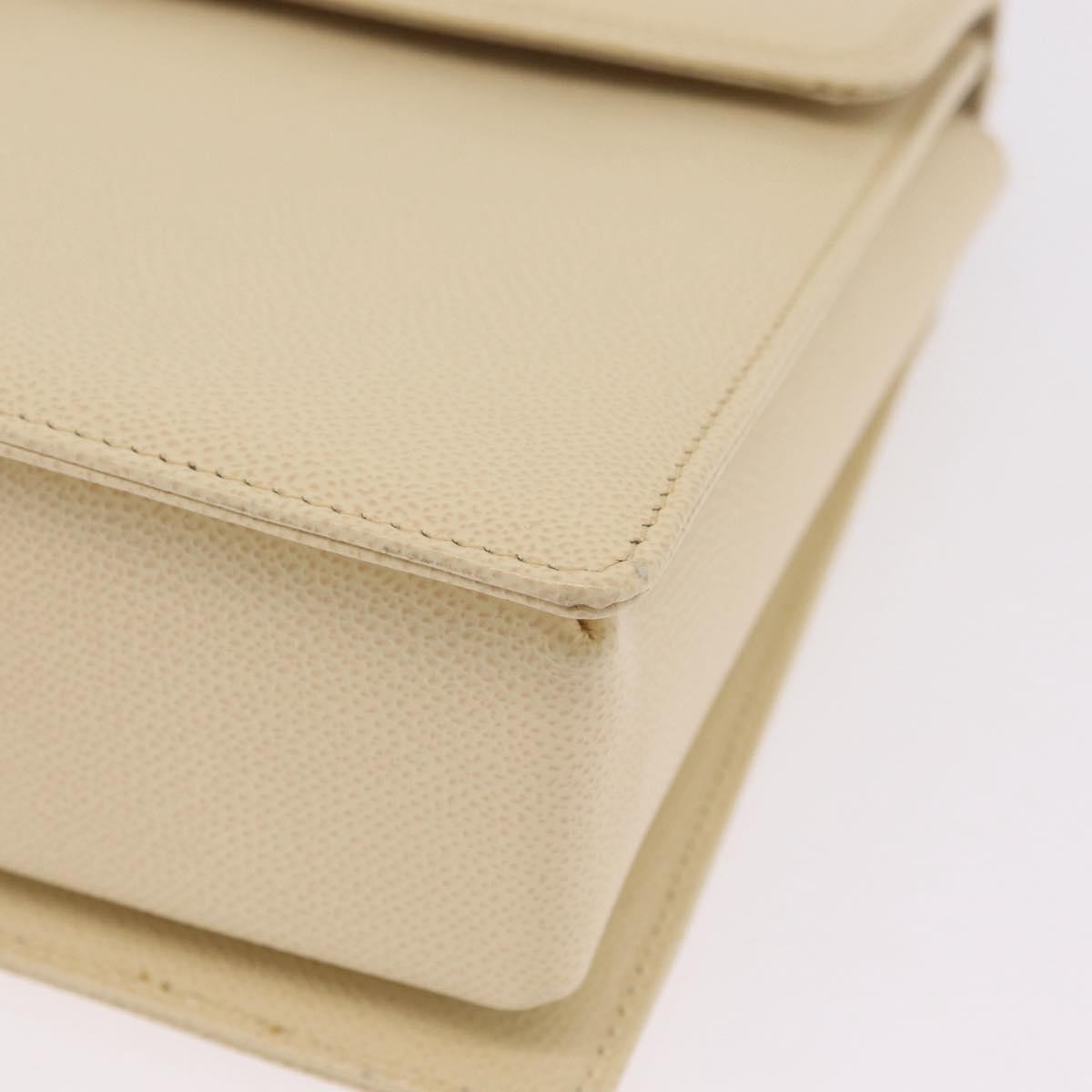 Valentino Garavani Vintage Leather, Beige, Leather, Shoulder Bag
