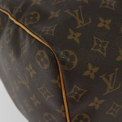 Louis Vuitton Speedy Handbag Monogram Canvas, BROWN, CANVAS, Handbag
