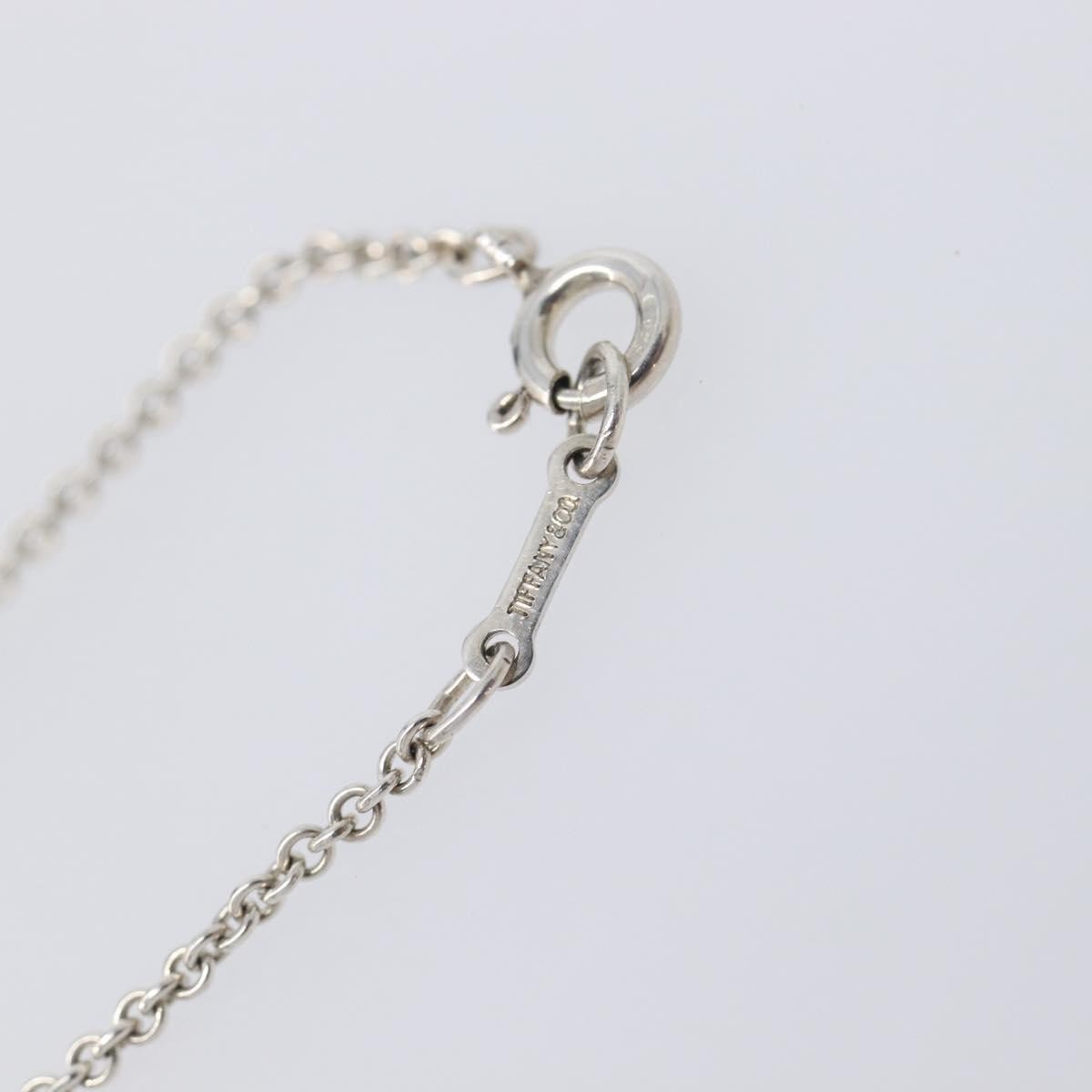 Tiffany & Co. Elsa Peretti Open Heart Pendant Sterling Silver, Silver, Silver, Necklace