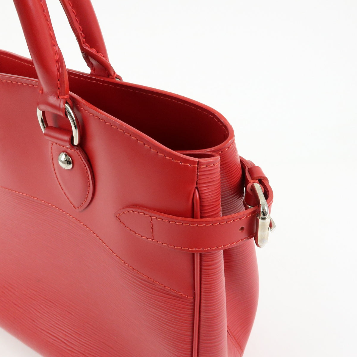 Louis Vuitton Passy Epi Leather, Red, Leather, Tote Bag