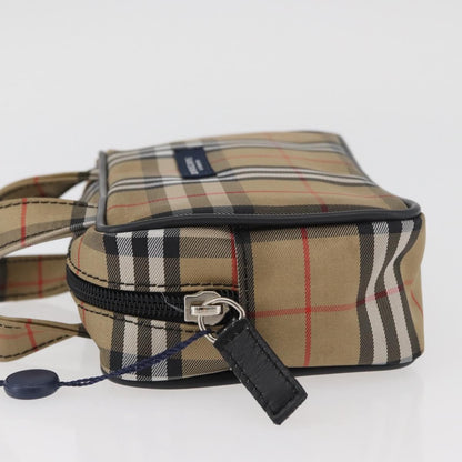 Burberry Nova Check Nylon, Beige, Nylon, Handbag