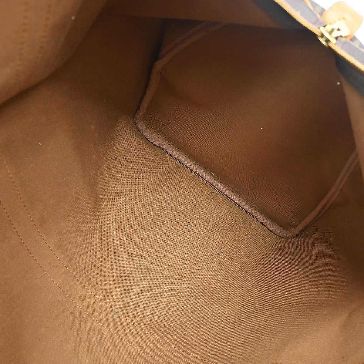 Louis Vuitton Keepall Monogram, Brown, Canvas, Travel Bag
