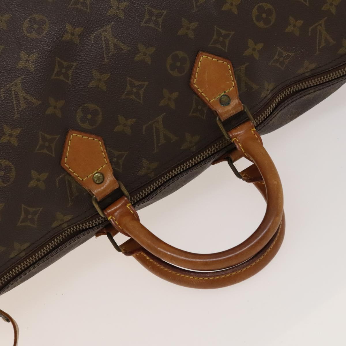 Louis Vuitton Speedy Bandouliere Bag Monogram Canvas, BROWN, CANVAS, Handbag