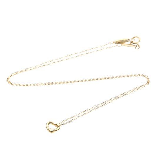 Tiffany & Co. Elsa Peretti Open Heart Pendant 18K Rose Gold, Gold, Pink Gold, Necklace