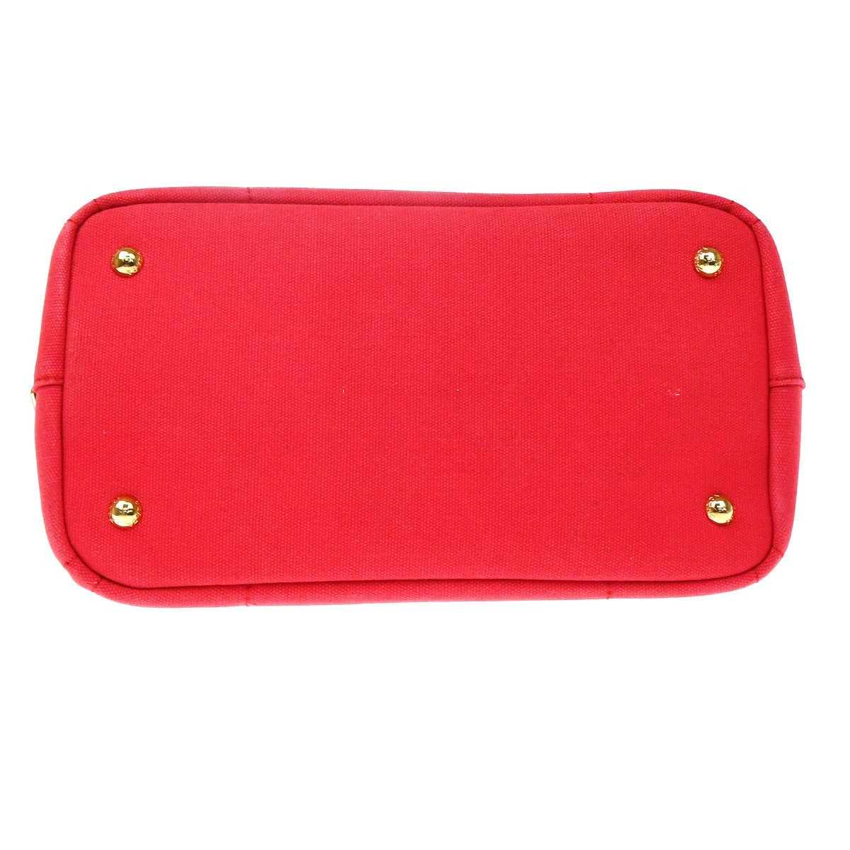 Prada Canapa Canvas, Red, Canvas, Tote Bag