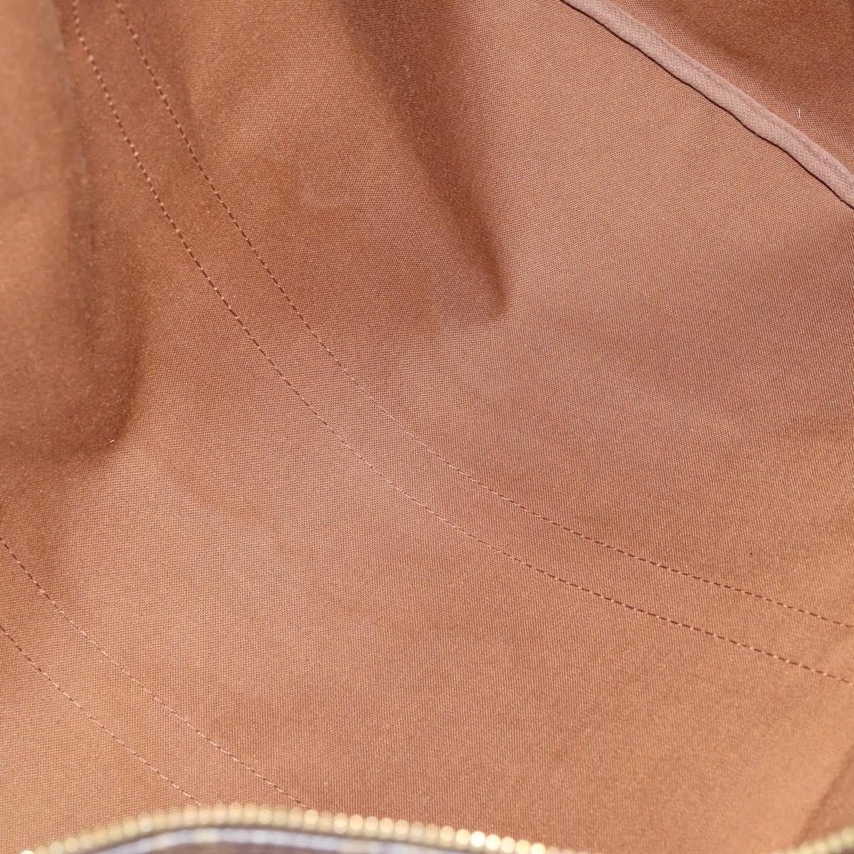 Louis Vuitton Keepall Bag Monogram Canvas, BROWN, CANVAS, Travel bag