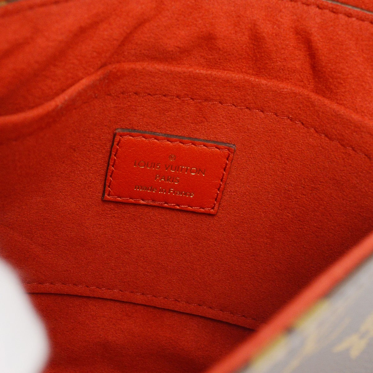 Louis Vuitton Locky Monogram Canvas with Leather, Brown, Canvas, Handbag