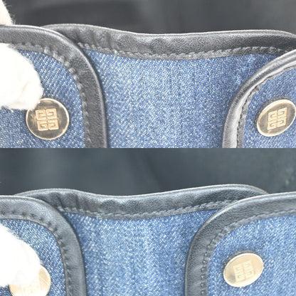 Givenchy Bond Shopper Denim, Blue, Denim, Tote Bag