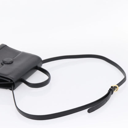 Balenciaga Vintage Leather, Black, Leather, Handbag