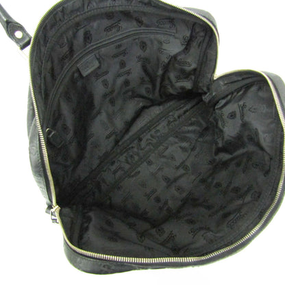 Gucci Convertible Guccissima Leather, Black, Leather, Briefcase