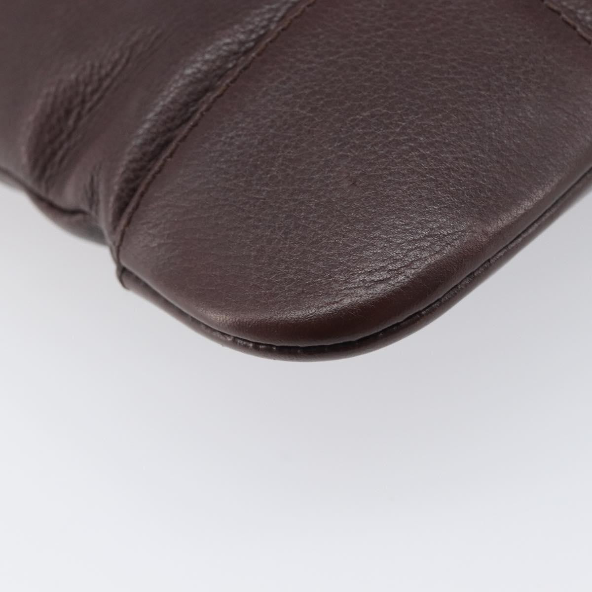 Loewe Anagram Leather, Brown, Leather, Shoulder Bag