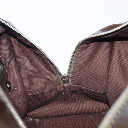 Loewe Amazona Patent, Brown, Patent Leather, Handbag