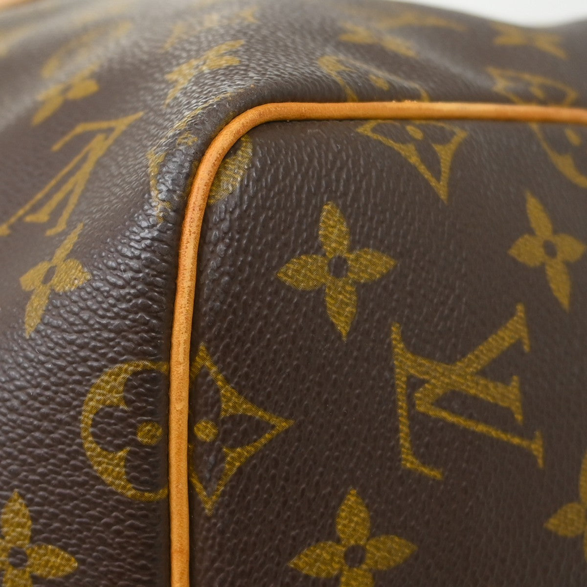 Louis Vuitton Keepall Monogram Canvas, Brown, Canvas, Travel Bag