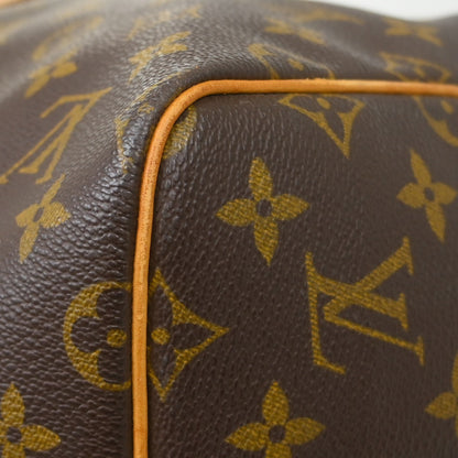Louis Vuitton Keepall Monogram Canvas, Brown, Canvas, Travel Bag