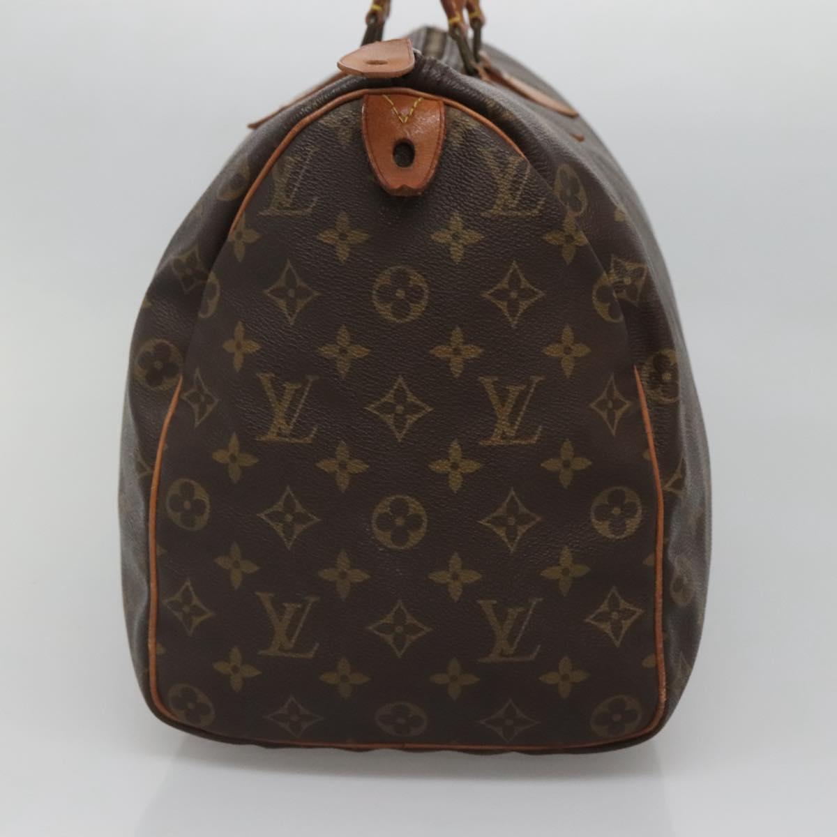 Louis Vuitton Speedy Bandouliere Bag Monogram Canvas, BROWN, CANVAS, Handbag