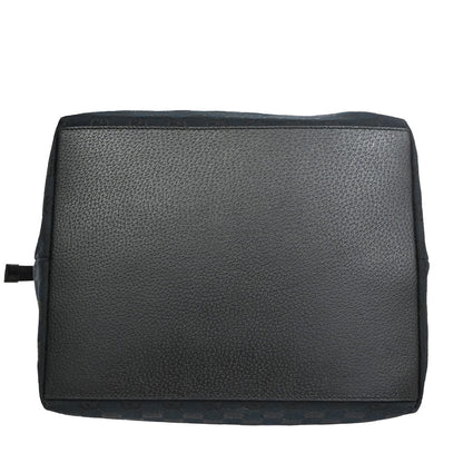 Gucci Web Zip GG Canvas, Black, Canvas, Tote Bag