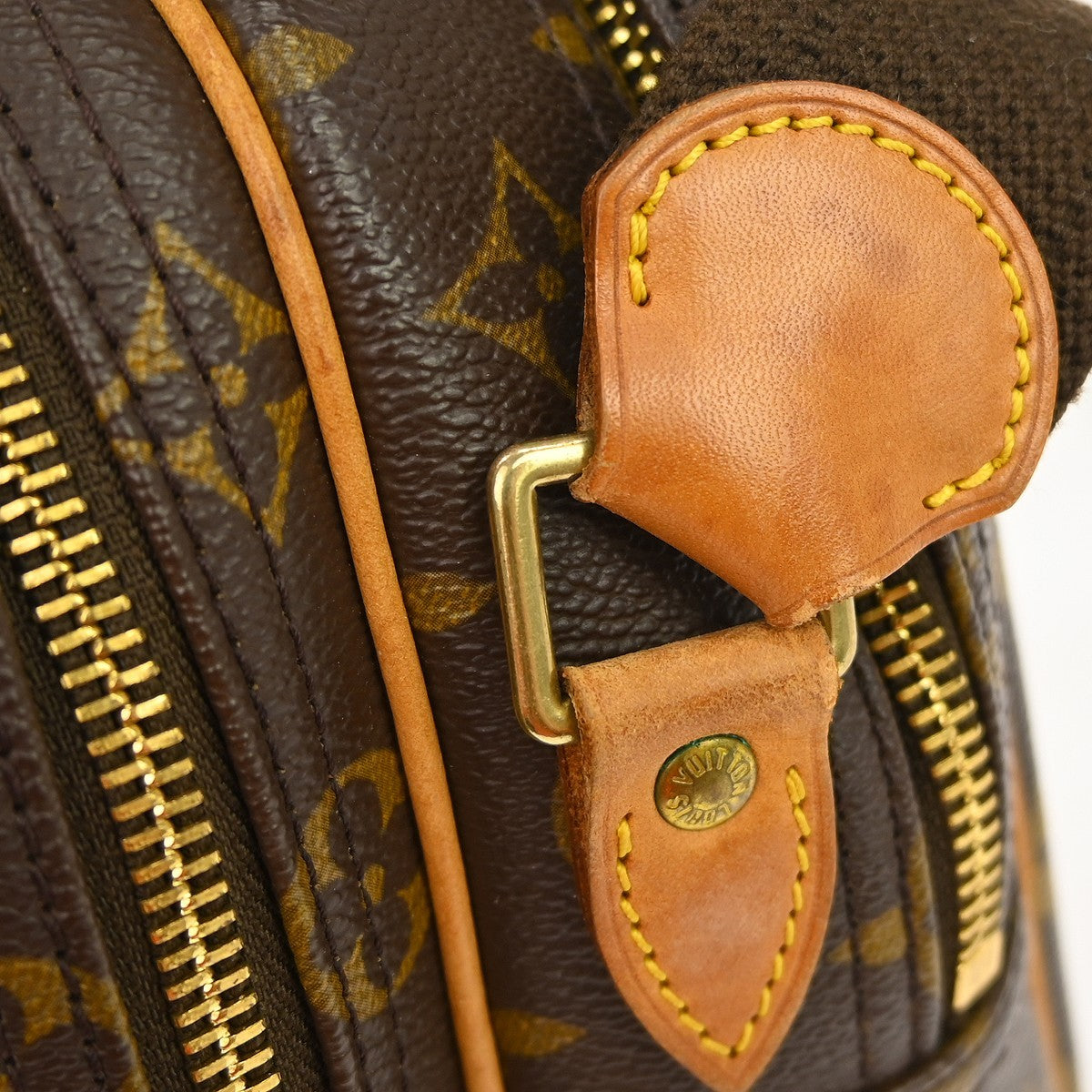 Louis Vuitton Reporter Monogram, Brown, Canvas, Shoulder Bag